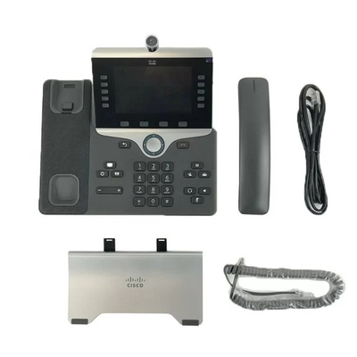 해드셋 잭과 H.323 상호와 CP-8865-K9 시스코 통합된 통신 운영 체제 전화 시스템