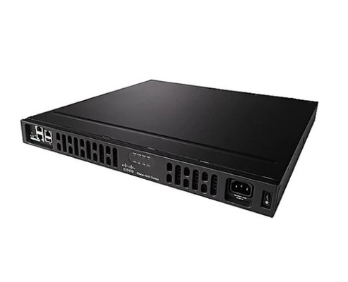 ISR4331-V/K9 100Mbps-300Mbps 시스템 처리량 3 WAN/LAN 포트 2 SFP 포트 멀티 코어 CPU 1 서비스 모듈 슬롯