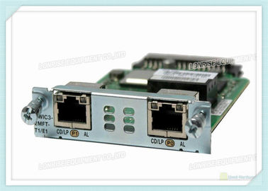병약한 2개의 X T1/E1 네트워크를 가진 멀티 플렉스 Vwic 네트워크 인터페이스 카드 Vwic3-2mft-t1/e1