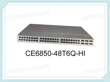 팬 없는 CE6850-48T6Q-HI Huawei 스위치 48 항구 10GE RJ45 6 항구 40GE QSFP+