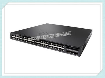 Cisco 이더네트 네트워크 스위치 WS-C3650-48FQ-E 48 항구 가득 차있는 PoE 4x10G 상공 연결 IP 서비스