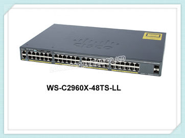 Cisco 스위치 WS-C2960X-48TS-LL 2960-X 48 Gige, 2 X 1G SFP의 랜 라이트 네트워크 스위치