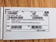 QSFP28-100G-LR4 모듈 LC 인터페이스 화웨이 하이 스피드 트랜시버 스파 광적 트랜시버 모듈