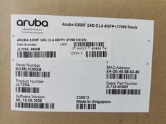 JL725A 	 Aruba 6200F 24G Class4 PoE 4SFP+ 370W 스위치