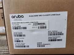 JL727A 	 Aruba 6200F 48G Class4 PoE 4SFP+ 370W 스위치