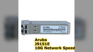 J9151E, Aruba 10G SFP+ 트랜시버, 10G SFP+ LC/10km SMF/단일 모드