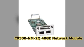 C9300-NM-2Q 40GE 네트워크 모듈, Catalyst 9300 Series S용 2포트 QSFP+ 고속 확장 모듈