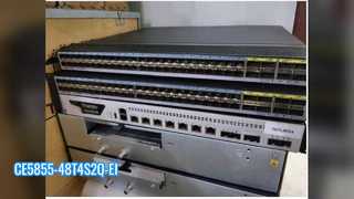 HW CE5855-48T4S2Q-EI 스위치(48-포트 GE RJ45,4-포트 10G SFP+,2-포트 40G QSFP+,2*팬 박스, 포트 측 내부