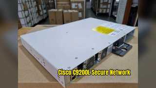 Cisco C9200L 스위치: 안전한 비즈니스 네트워킹
