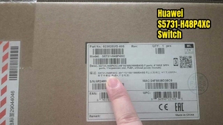 S5731-H48P4XC, Huawei S5731 스위치, 48xGE PoE+/4x10GE SFP+/PSU 없음