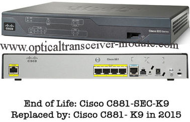 Cisco가 4개의 근거리 통신망 항구에 의하여 800의 시리즈 대패 세륨 증명서 CISCO881/K9 타전했습니다