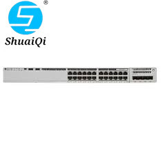 Cisco Catalyst 9300L 스위치 24포트 고정 업링크 데이터 전용 4X10G 업링크 Network Advantage