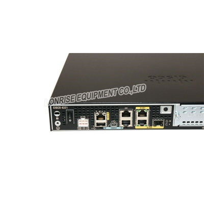 Cisco ISR4321-SEC/K9 50Mbps-100Mbps 시스템 처리량 2 NIM 1 SFP 포트