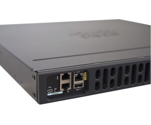 ISR4331/K9 시스코 4000 라우터 100Mbps-300Mbps 시스템 처리량 3 WAN/LAN 포트 2 SFP 포트 멀티 코어 CPU