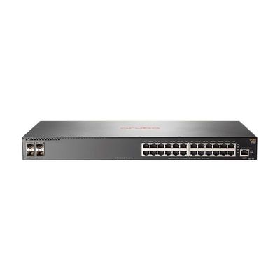 JL259A, Aruba 2930F 스위치, 24xGE/4xSFP/팬 및 PSU 없음