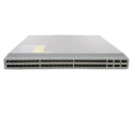 N9K-C93180YC-FX  Nexus 9300 48포트 1/10G/25G SFP 및 6포트 40G/100G QSFP28, MACsec, 통합 포트 지원