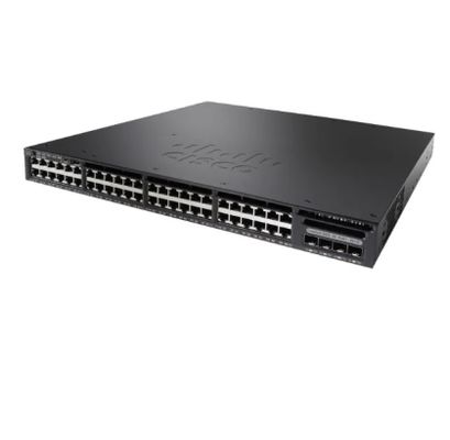 WS-C3650-48FS-S Cisco Catalyst 3650 48 * 10/100/1000 이더넷 포트 - Full PoE - 4 x 1G 업링크 - 레이어 3 스위칭 - IP Base - 관리형