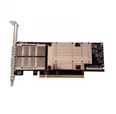 MCX755106AS-HEAT NVIDIA Mellanox ConnectX-7 HHHL 어댑터 카드, 200GbE (예정 모드) / NDR200 IB 듀얼 포트 QSFP112