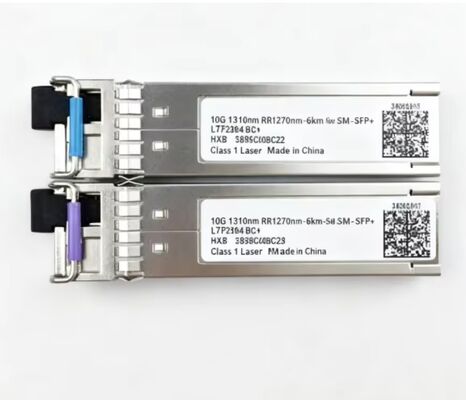 BiDi 트랜시버 SFP+TX 1270nm/RX 1330nm 9.95~10.3Gb/s 0dBm 5dBm -18dBm LC 40km OSX040B03
