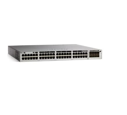 C9300-48P-E, Cisco Catalyst 9300 스위치, 48x1G PoE+/모듈식 업링크/네트워크 필수 요소