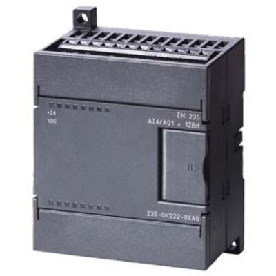Siemens 6ES7235-0KD22-0XA8 S7-200 EM235 아날로그 I/O 모듈 PLC 확장 모듈