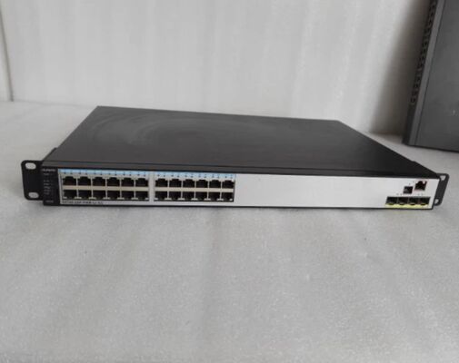 S5700-28P-LI-24S-BAT, Huawei S5700 스위치, 28xGig SFP/4x10/100/1000 또는 SFP/1 배터리 슬롯