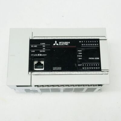 미츠비시 FX5U-32MT/ES PLC CPU 모듈 32 I/O 트랜지스터 출력