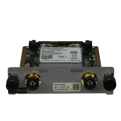 Huawei MIC-1CLTE4-CN 4G LTE Interface Card for AR600 Series Routers