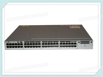 탁상용 Cisco 촉매 스위치 WS-C3850-48T-S 3850 48 x 10/100/1000 포트 데이터 IP 기초