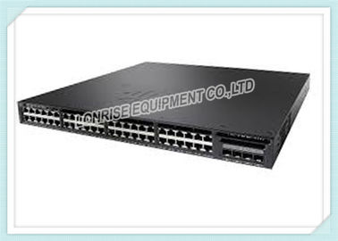 4 X 1G 상공 연결 Cisco 광섬유 스위치 PoE WS-C3650-48PS-L 층 3 엇바꾸기