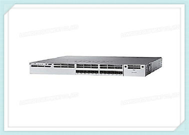 Cisco 스위치 WS-C3850-24XU-S 24 100M/1G/2.5G/5G/10G UPoE 항구 1개의 네트워크 단위 구멍