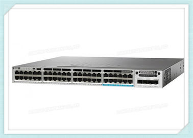 Cisco 촉매 WS-C3850-48U-E 스위치 층 3 - 48 * 10/100/1000 이더네트 UPOE는 IP 서비스 처리한 쌓을수 있는 향합니다
