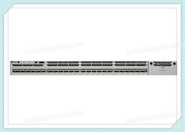 Cisco 스위치 WS-C3850-24XU-L 쌓을수 있는 24의 100M/1G/2.5G/5G/10G UPoE 항구 1개의 네트워크 단위 구멍 1100년 W 교류 전원 공급
