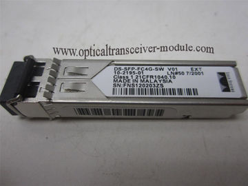 시스코 DS-SFP-FC4G-SW 호환성 4G SFP 섬유 채널 850nm 150m DOM 듀플렉스 LC MMF 광 수신기 모듈