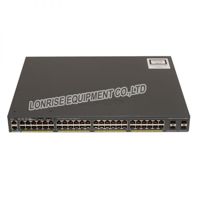 Cisco WS-C2960X-48LPS-L 촉매 2960-X 스위치 48 GigE PoE 370W 4 x 1G SFP 랜 기초