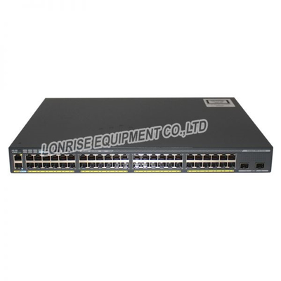 Cisco WS-C2960X-48LPD-L 촉매 2960-X 스위치 48 GigE PoE 370W 2 x 10G SFP+ 랜 베이스