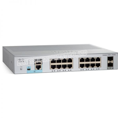 Cisco WS-C2960L-16TS-LL 촉매 2960-L 스위치 16 포트 GigE 2 X 1G SFP 랜 라이트