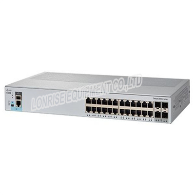 Cisco WS-C2960L-24TS-LL 촉매 2960-L 스위치 24 포트 GigE 4 x 1G SFP LAN Lite