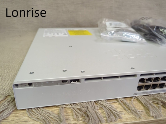 C9300L-24T-4X-E ​​- Cisco Catalyst 9300L 스위치 24포트 고정 업링크 데이터 전용 4X10G 업링크 네트워크 필수품