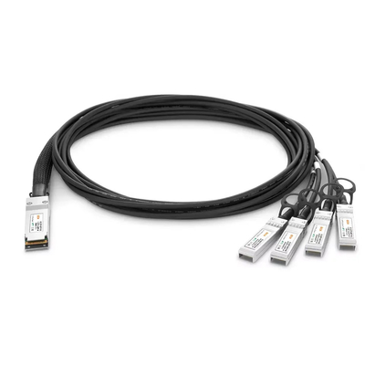 광전도체 모듈 4xSFP10G 수동 구리 스플리터 케이블 QSFP-4SFP10G-CU5M