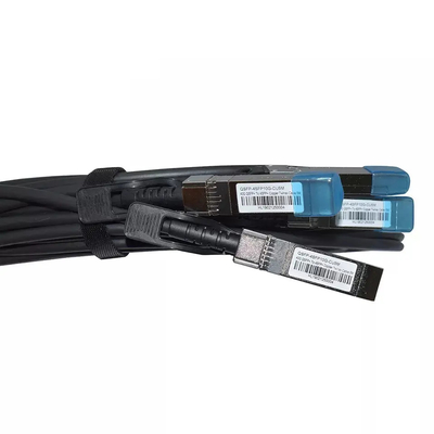 광전도체 모듈 4xSFP10G 수동 구리 스플리터 케이블 QSFP-4SFP10G-CU5M