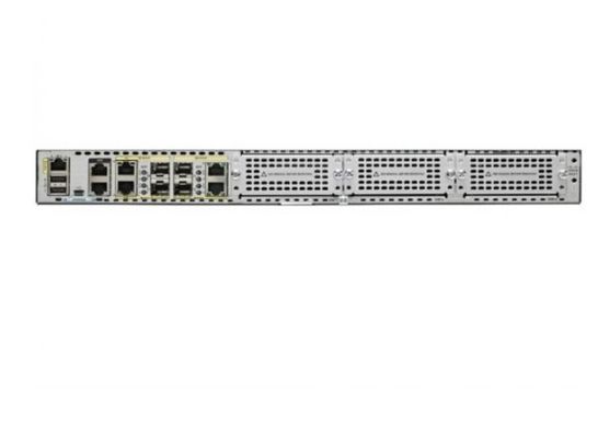 ISR4431/K9, 500Mbps-1Gbps system throughput, 4 WAN/LAN ports, 4 SFP ports, multi-Core CPU, Dual-power, Security