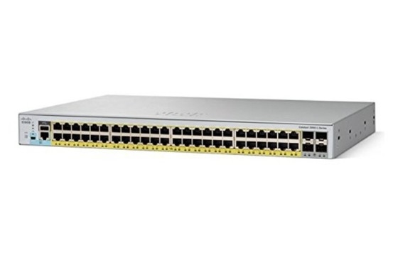 WS-C2960L-48PQ-LL 시스코 촉매 2960L 스위치 48 포트 GigE PoE+ 4x10G SFP+ 랜 라이트