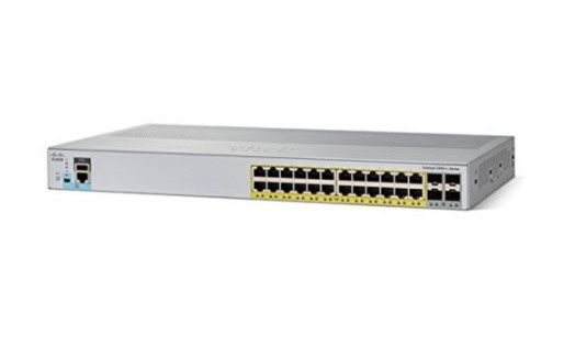 WS-C2960L-24PQ-LL 시스코 촉매 2960L 스위치 24 포트 GigE PoE+ 4x10G SFP+ 랜 라이트