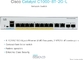 시스코 카탈라이스트 1000-8T-2G-L 네트워크 스위치, 8 기가비트 이더넷 (GbE) 포트, 2X 1G SFP/RJ-45 컴보 포트