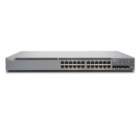 EX3400-24P EX3400 24-포트 10/100/1000BaseT PoE+ 4 X 1/10G SFP/SFP+ 2 X 40G QSFP+ 리던스 팬 전면으로 후방으로 공기 흐름