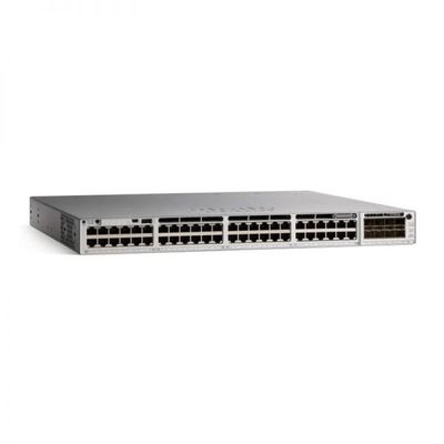 Cisco C9300-48T-E Catalyst 9300 48포트 기가비트 네트워크 필수 스위치 | 모듈형 업링크 엔터프라이즈 액세스 스위치