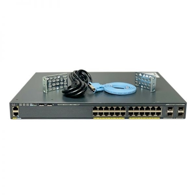 WS C2960X 24PS L 촉매 2960 X 스위치 GigE PoE 370W 4 X 1G SFP 이더넷