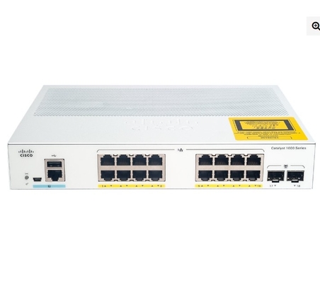 C1000-16T-2G-L 시스코 촉매 1000 스위치 16x 10/100/1000 이더넷 포트 2x 1G SFP Uplinks