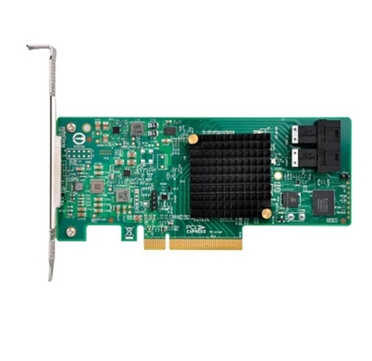 브로드컴 LSI SAS 9500-8i 호스트 버스 어댑터 12Gb/s SAS 8-포트 PCIe 3.0 HBA 카드 지원 레이드 0/1/1E/10브로드컴 9311-8i